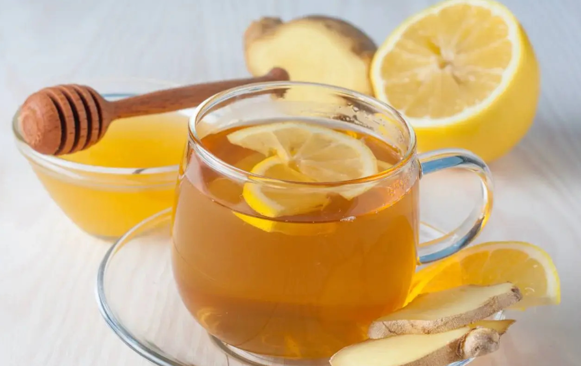 HOT LEMON, HONEY AND GINGER